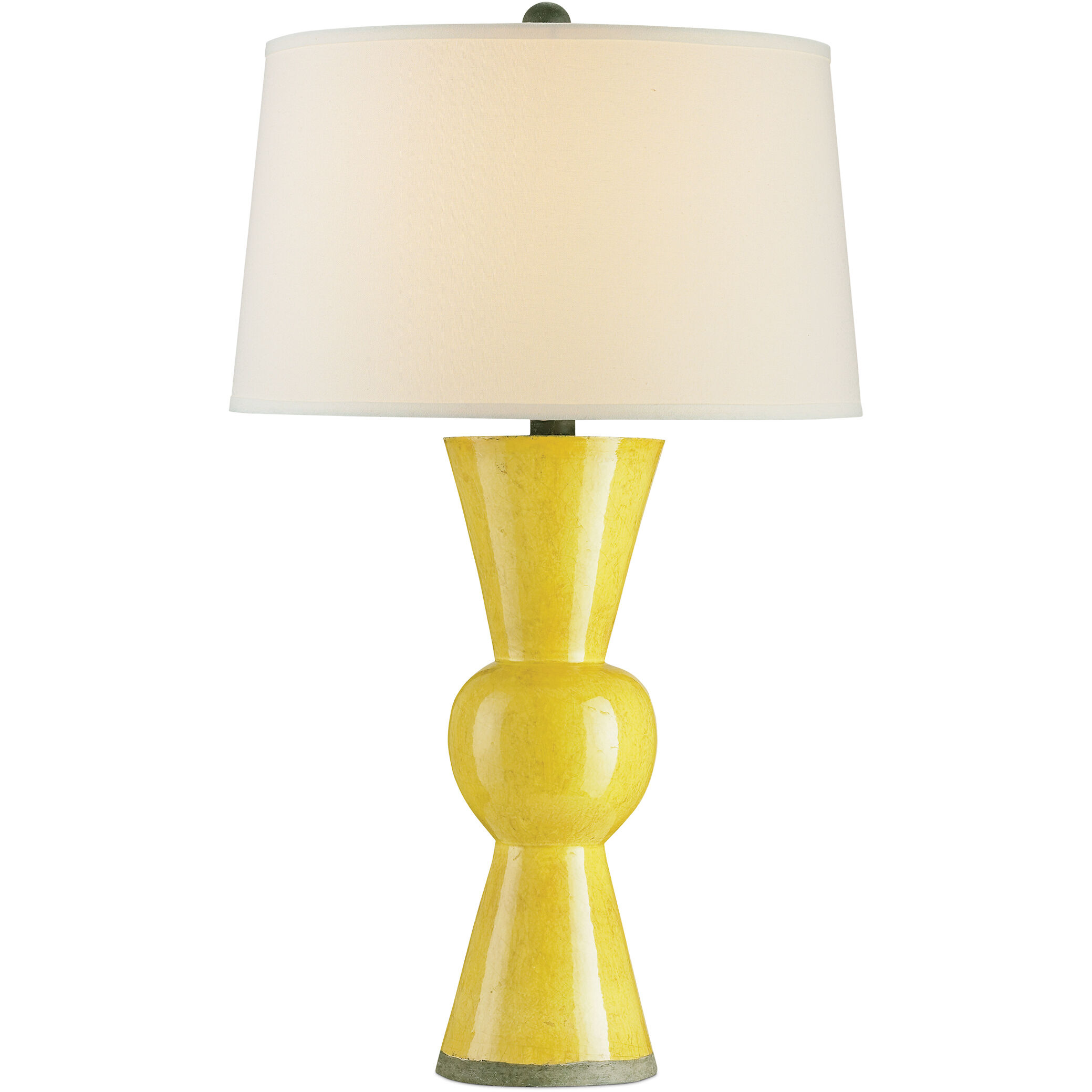 Upbeat 31 inch 150 watt Yellow Table Lamp Portable Light