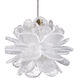 Clarity 1 Light 6 inch Natural/Brass Pendant Ceiling Light