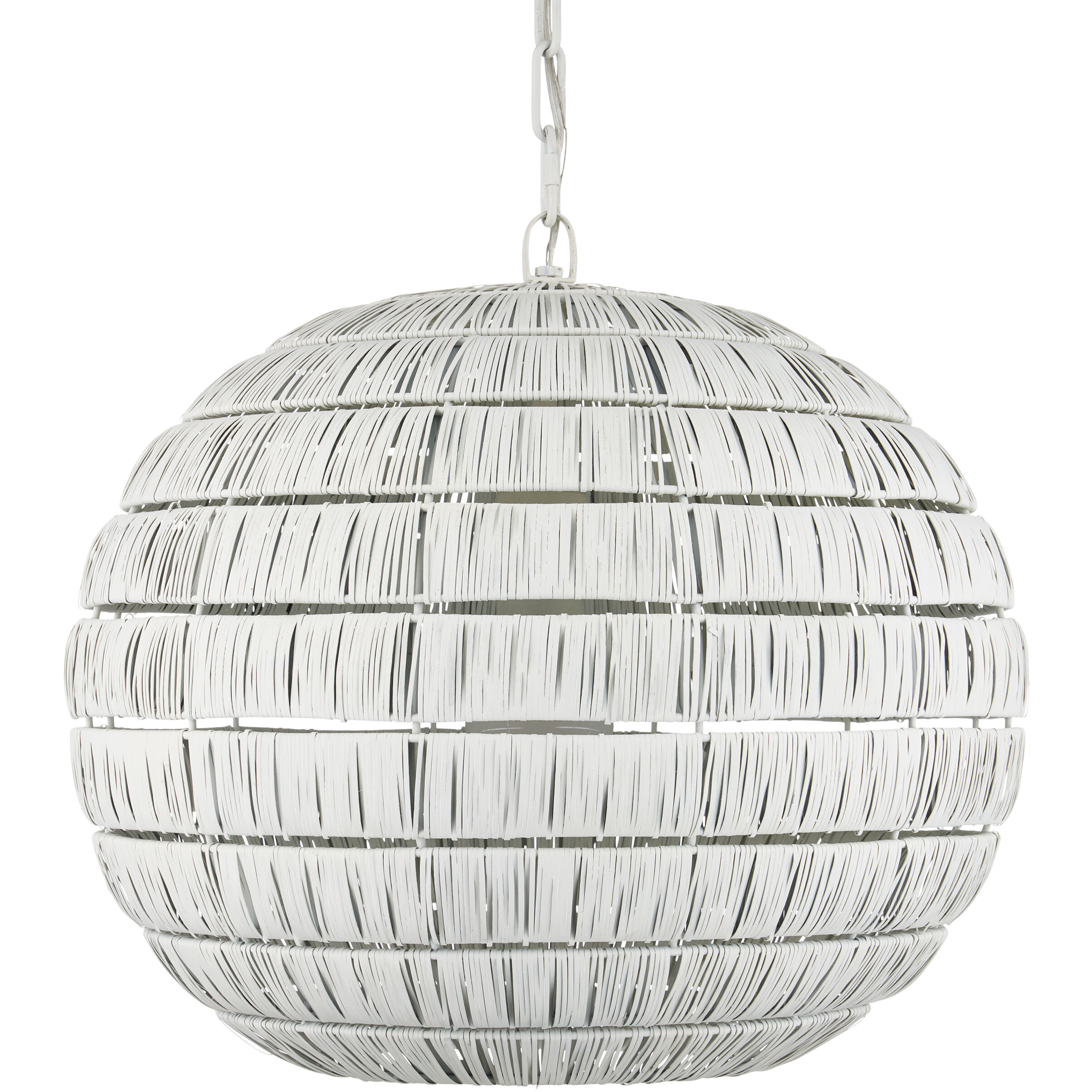 Panopolis 1 Light 20 inch White Pendant Ceiling Light