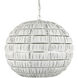 Panopolis 1 Light 20 inch White Pendant Ceiling Light