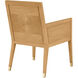 Santos Sea Sand/UV Liller Malt/Satin Brass Armchair