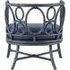 Tegal Vintage Navy Chair