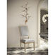 Ines Ivory and Antique Gold Chair