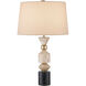 Seguso 28 inch 150.00 watt Natural/Black/Brass Table Lamp Portable Light