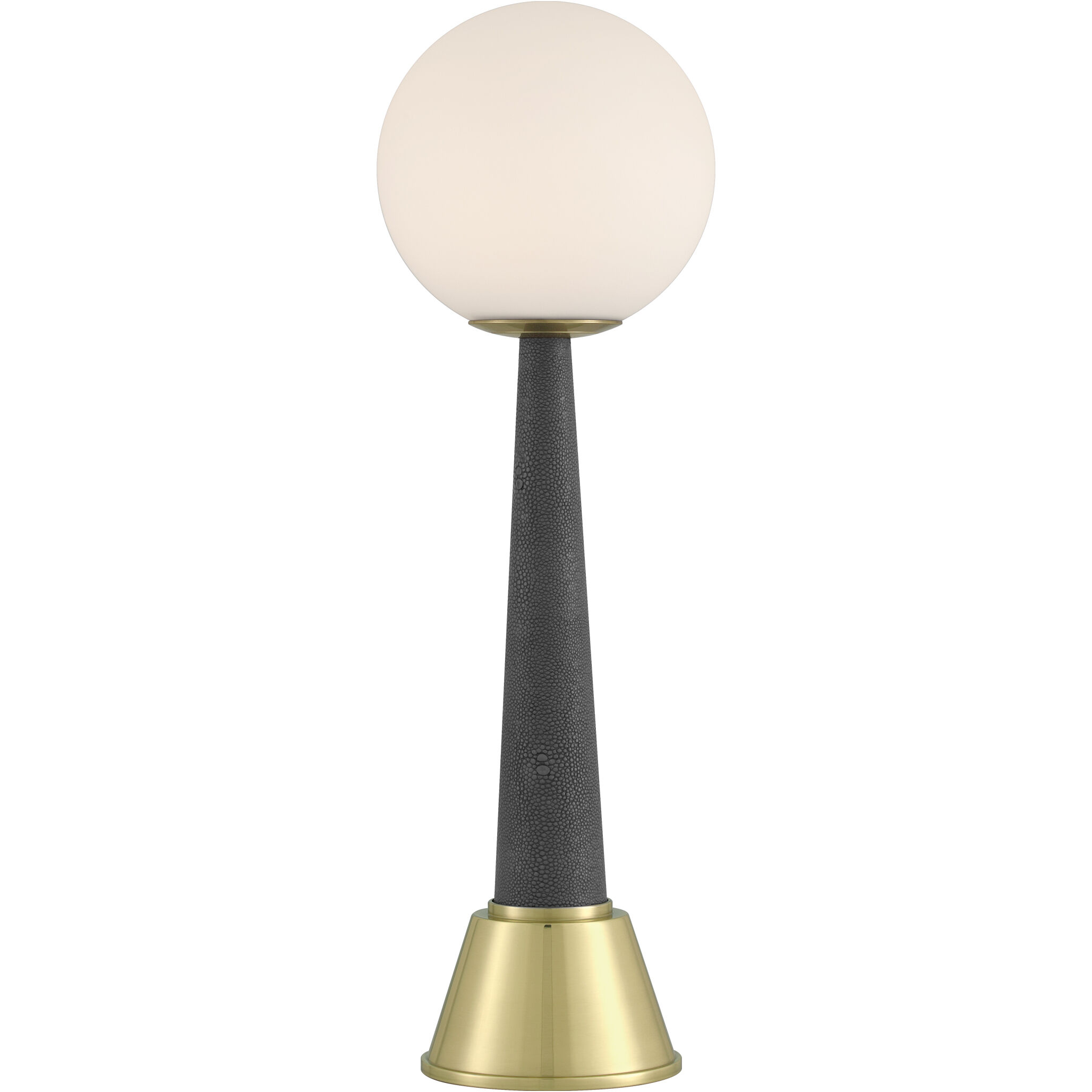 Sortie 16 inch 1.5 watt Polished Brass/Milk Cordless Table Lamp Portable Light