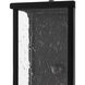 Tanzy 1 Light 18.38 inch Midnight Outdoor Wall Sconce, Small