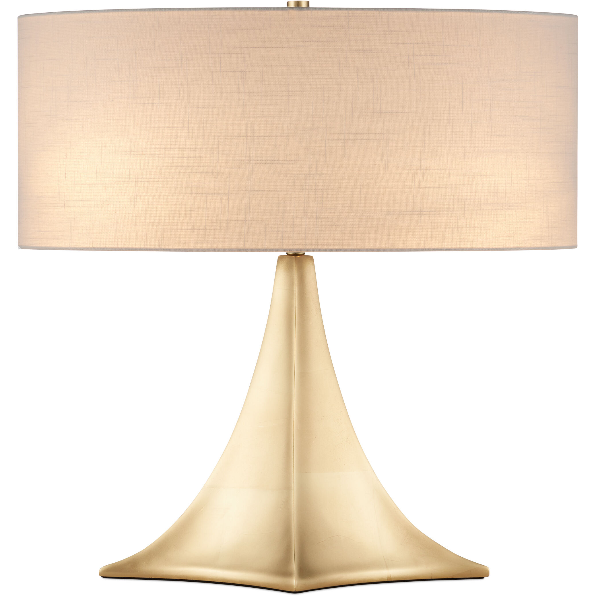 Cassia 25 inch 60.00 watt Gold Leaf Table Lamp Portable Light