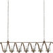 Maximus 7 Light 64 inch Pyrite Bronze Chandelier Ceiling Light, Grande