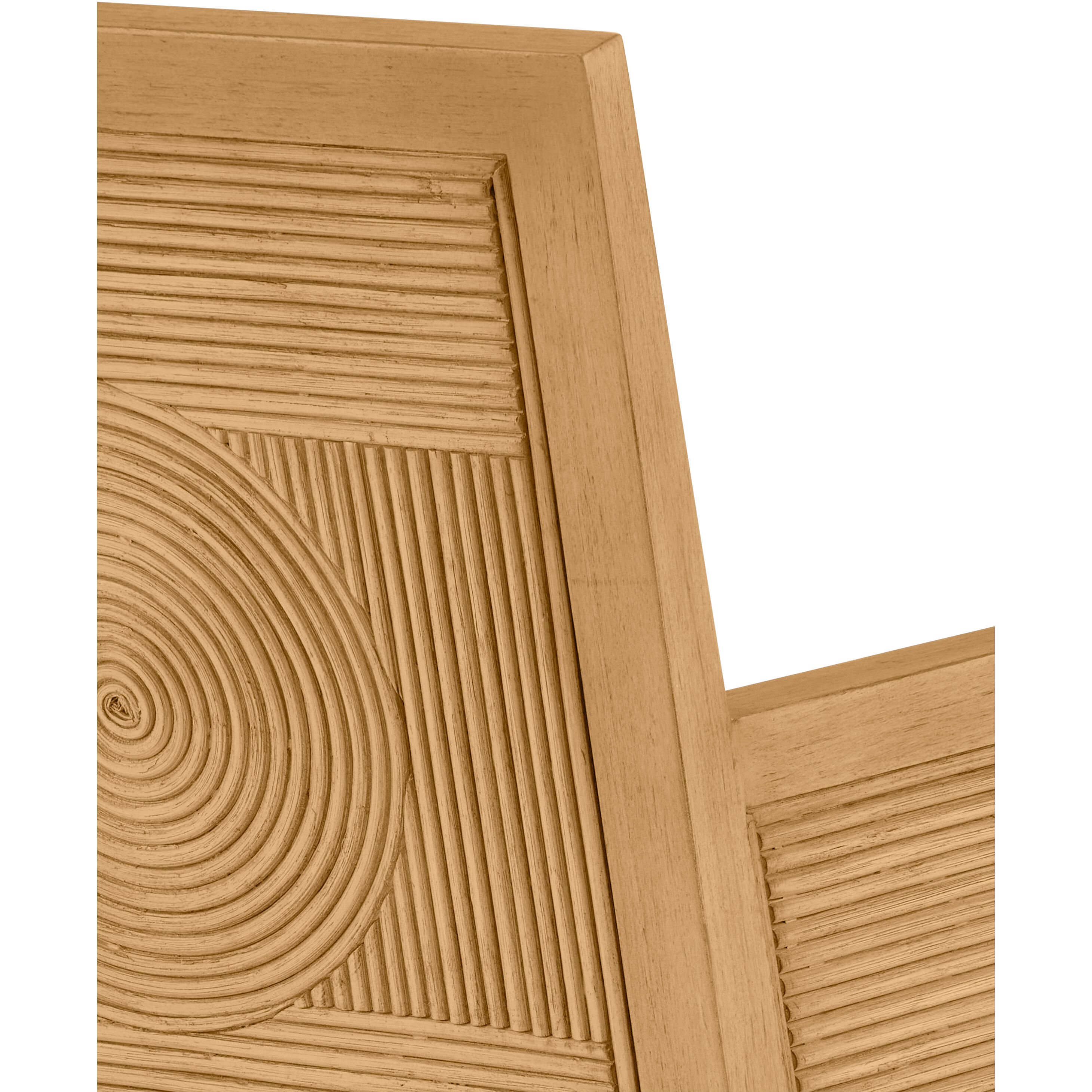 Santos Sea Sand/UV Liller Malt/Satin Brass Armchair