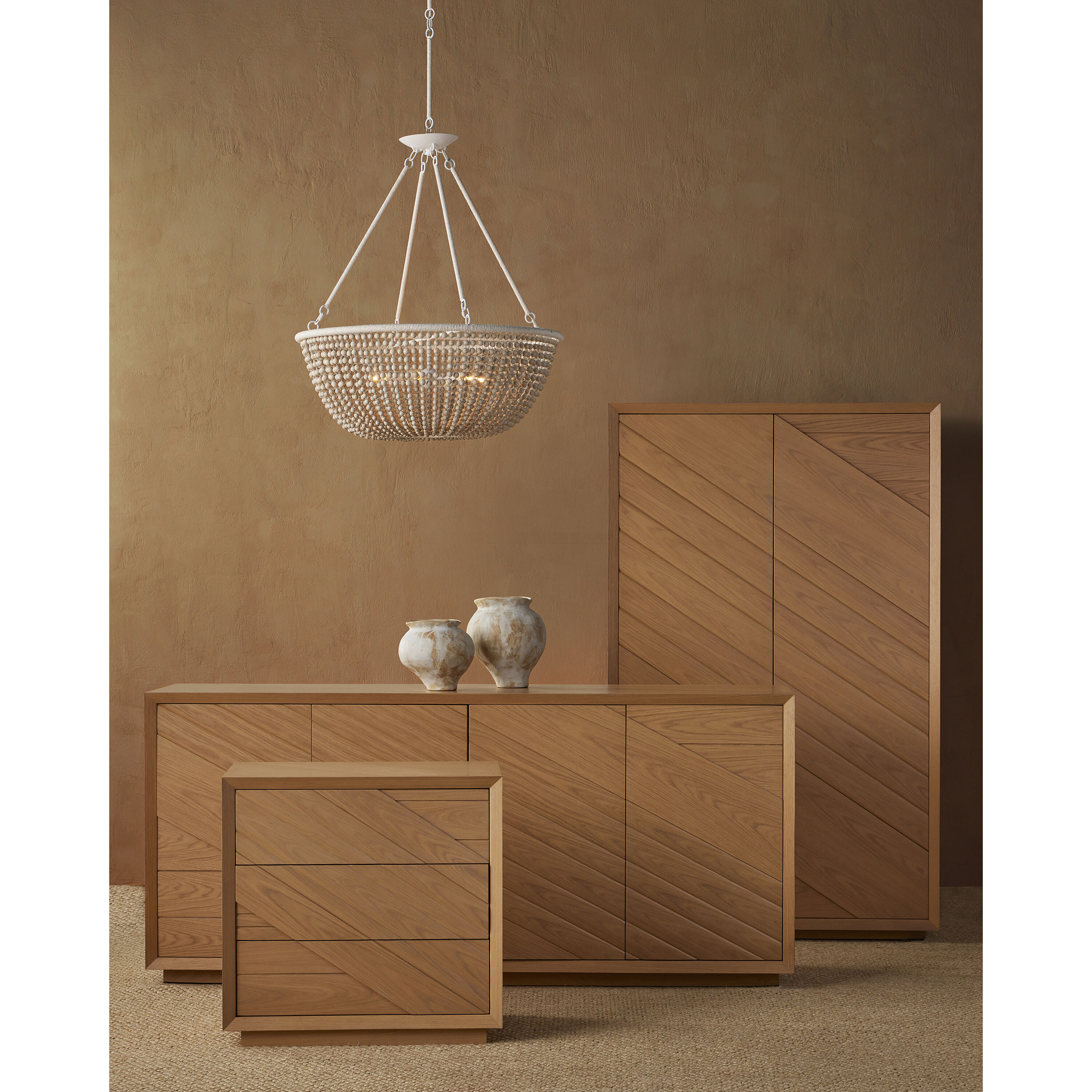 Margot Light Oak Storage Cabinet