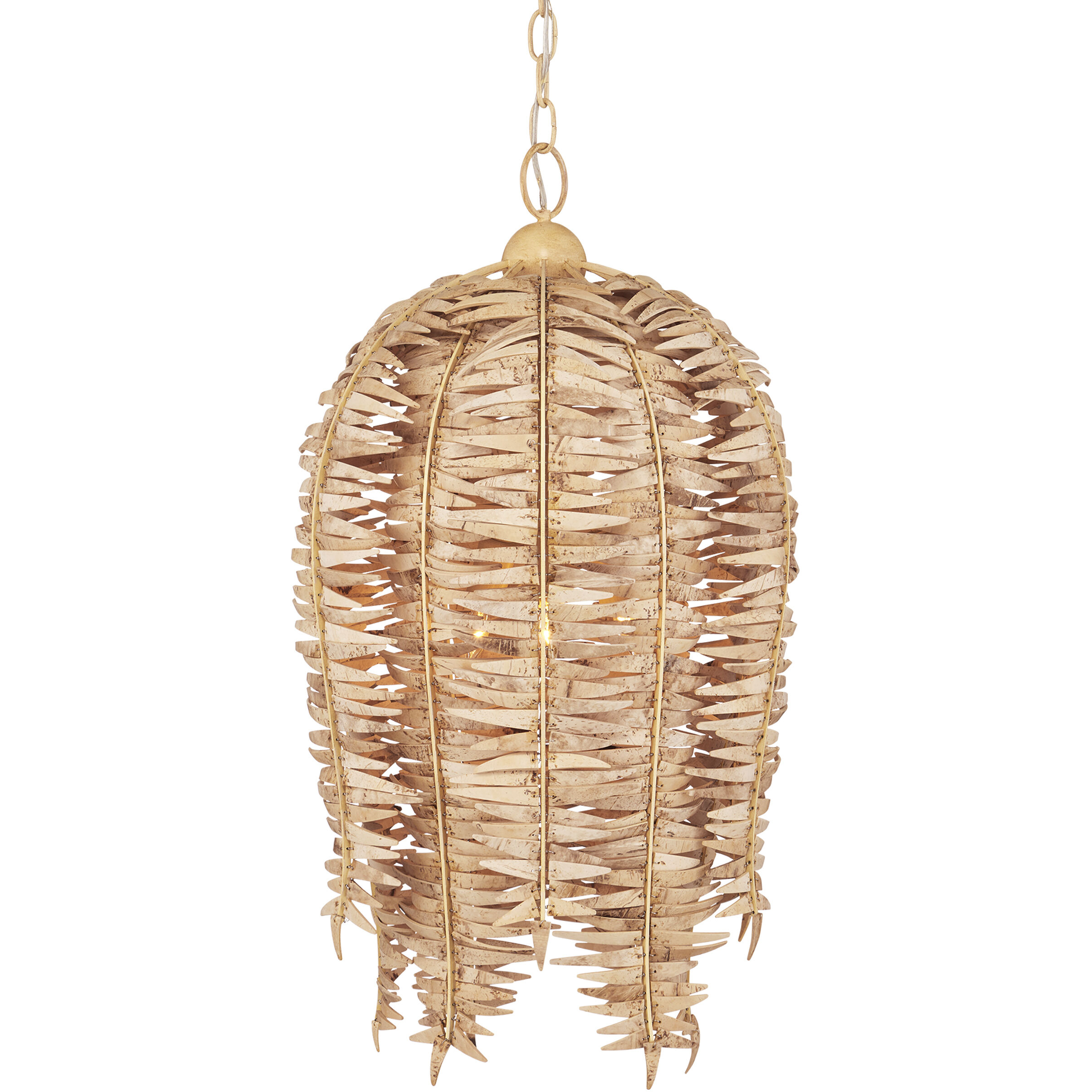 Tiptur 3 Light 16.5 inch Natural/Coco Cream Pendant Ceiling Light