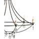 Novella 6 Light 35 inch Mayfair Chandelier Ceiling Light