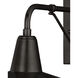 Mariner 1 Light 10.5 inch Matte Black Outdoor Wall Sconce