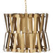 Chaconne 1 Light 27 inch Brass Chandelier Ceiling Light