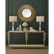 Plume 39 inch Brass Mirror