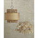 Calliope 5 Light 32 inch Coco Cream Chandelier Ceiling Light