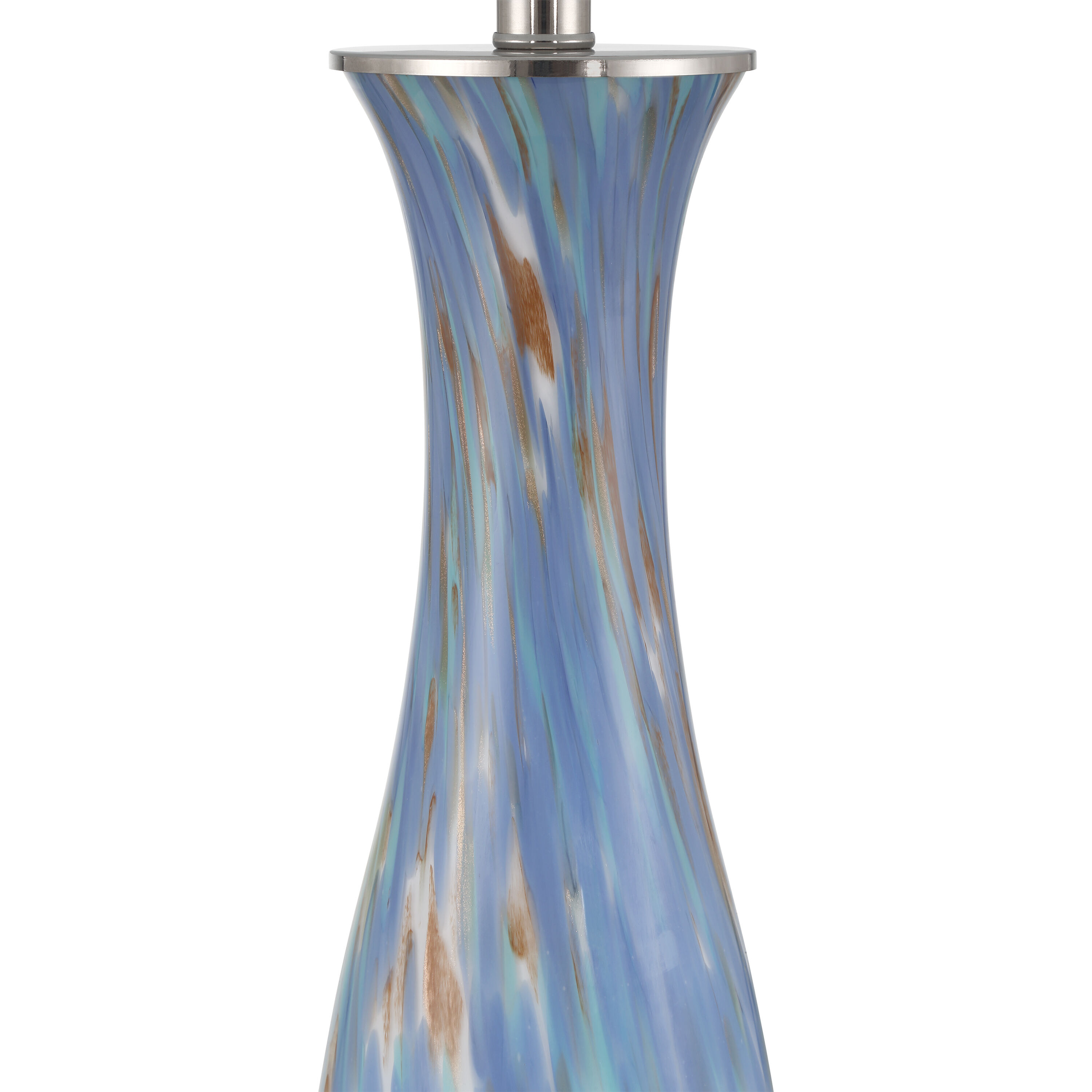 Lapis 31.5 inch 150.00 watt Blue/Pale Brown Table Lamp Portable Light