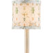 Bug Ivory/Green/Yellow/Blue/Orange Drum Chandelier Shade