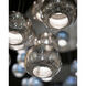 Pepper 36 Light 37.25 inch Painted Silver/Nickel Multi-Drop Pendant Ceiling Light