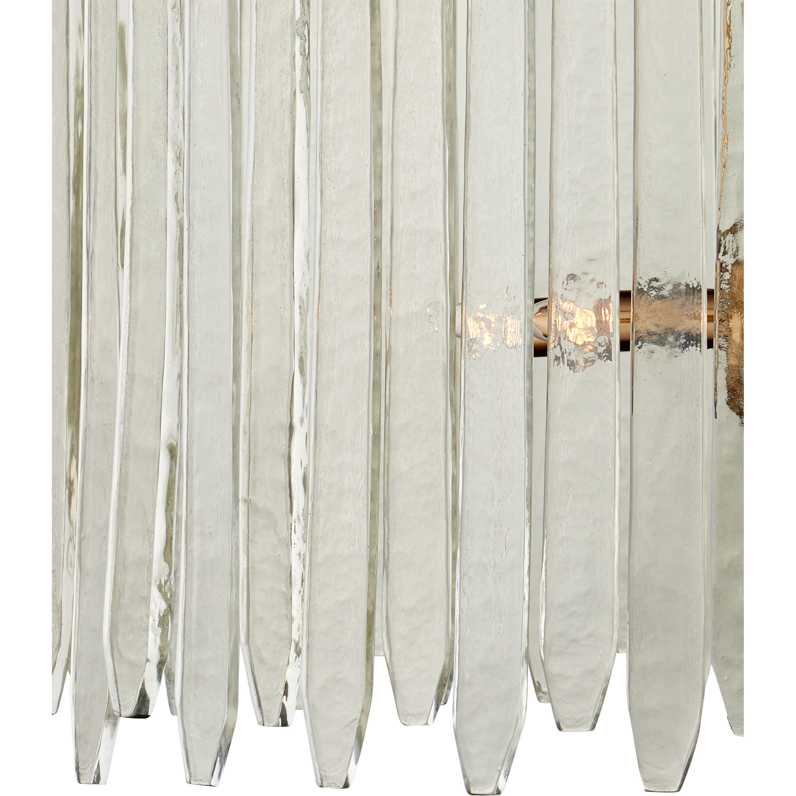 Electra 6 Light 29 inch Clear/Antique Brass Chandelier Ceiling Light