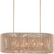 Mereworth 5 Light 42.25 inch Natural Rope/Beige Chandelier Ceiling Light