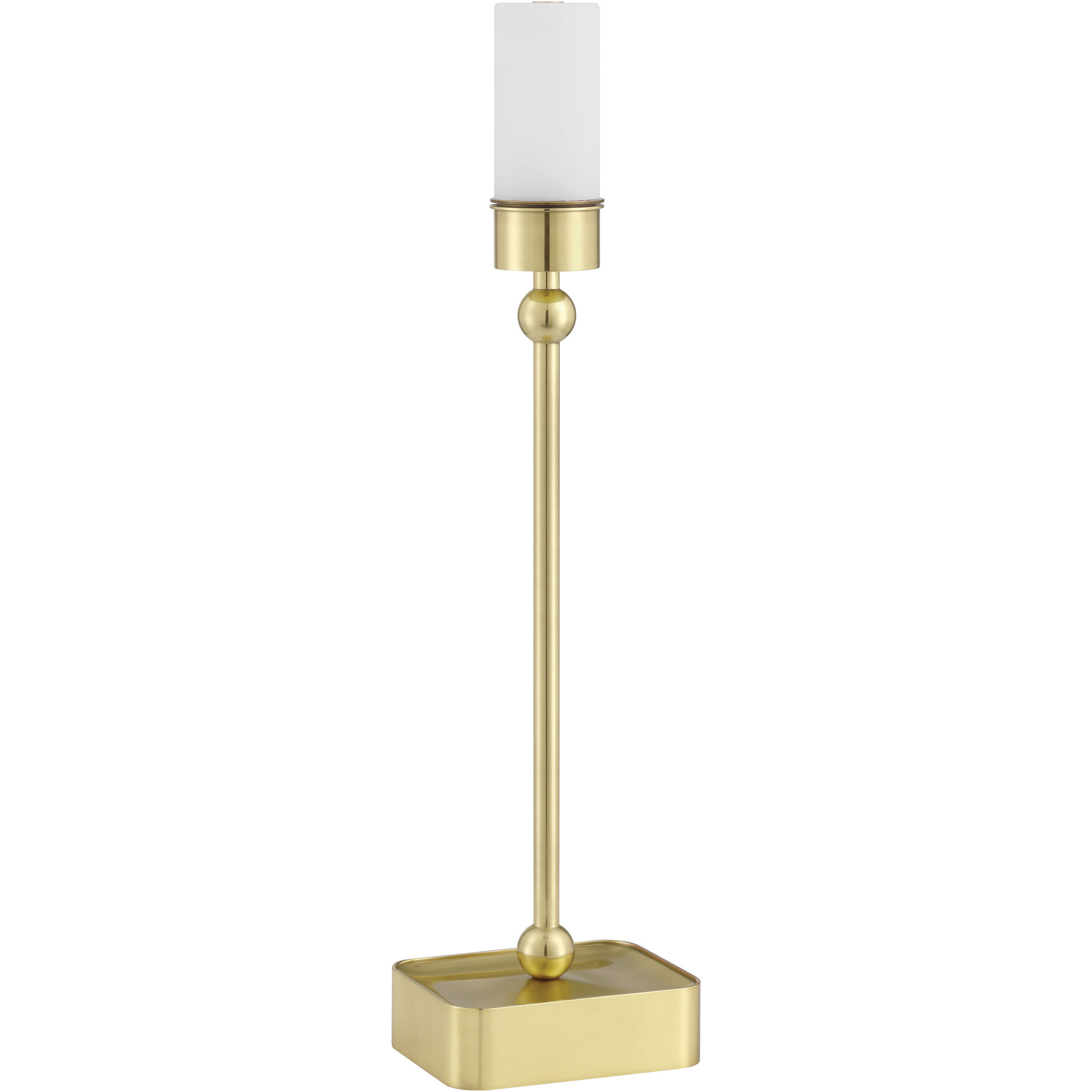 Gadabout 20 inch 2.8 watt Polished Brass Cordless Table Lamp Portable Light