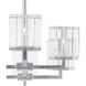 Valerio 6 Light 48 inch Silver Leaf Chandelier Ceiling Light