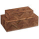 Alfeo 10.5 inch Natural Boxes, Set of 2