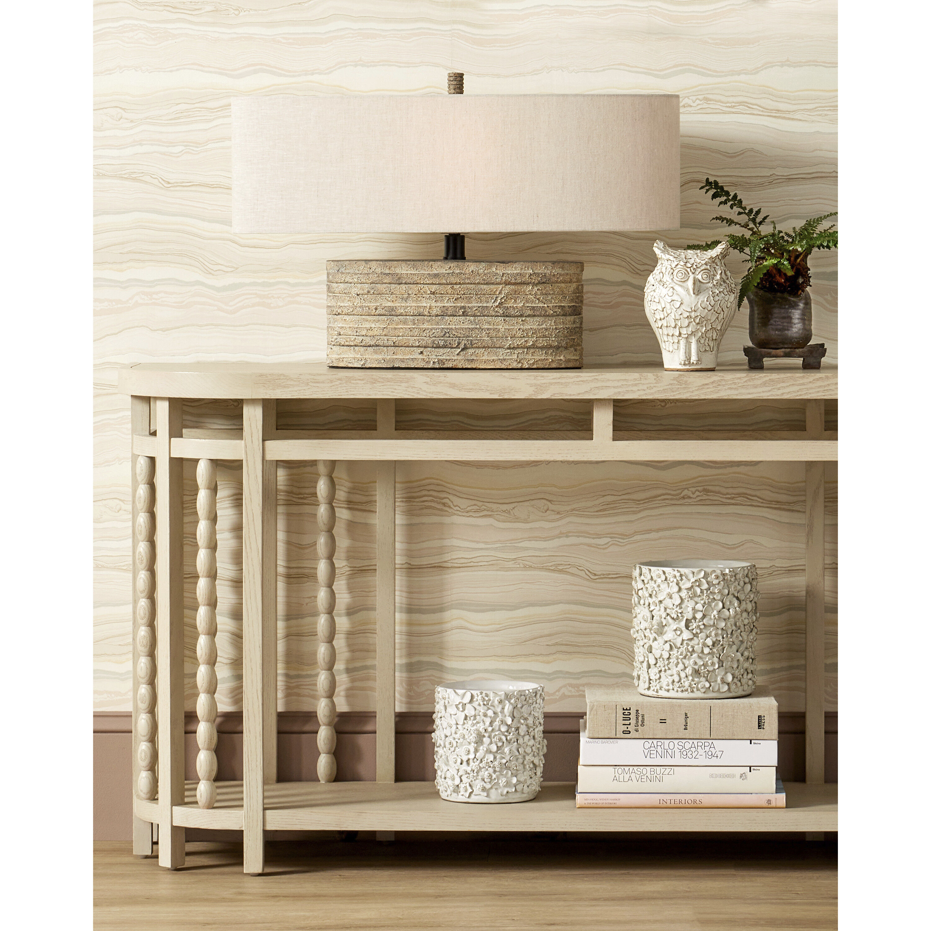 Jessamine 7 X 6 inch Cachepot, Small