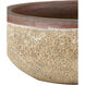 Lyra Reactive Cream Planter, Medium