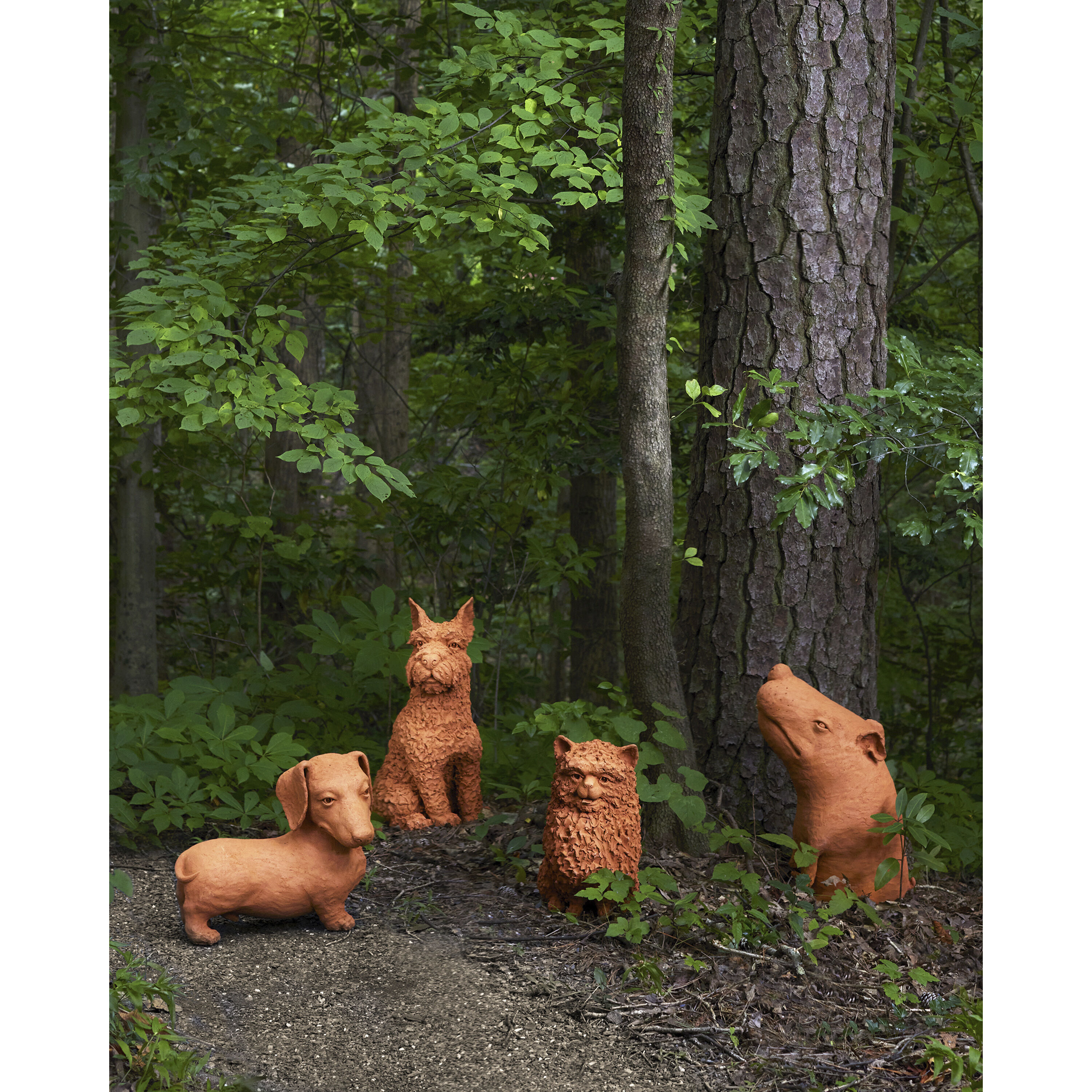 Oscar the Scottish Terrier 23.5 X 12 inch Sculpture