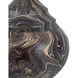 Marbleized Marbleized Brown Turret Box, Short