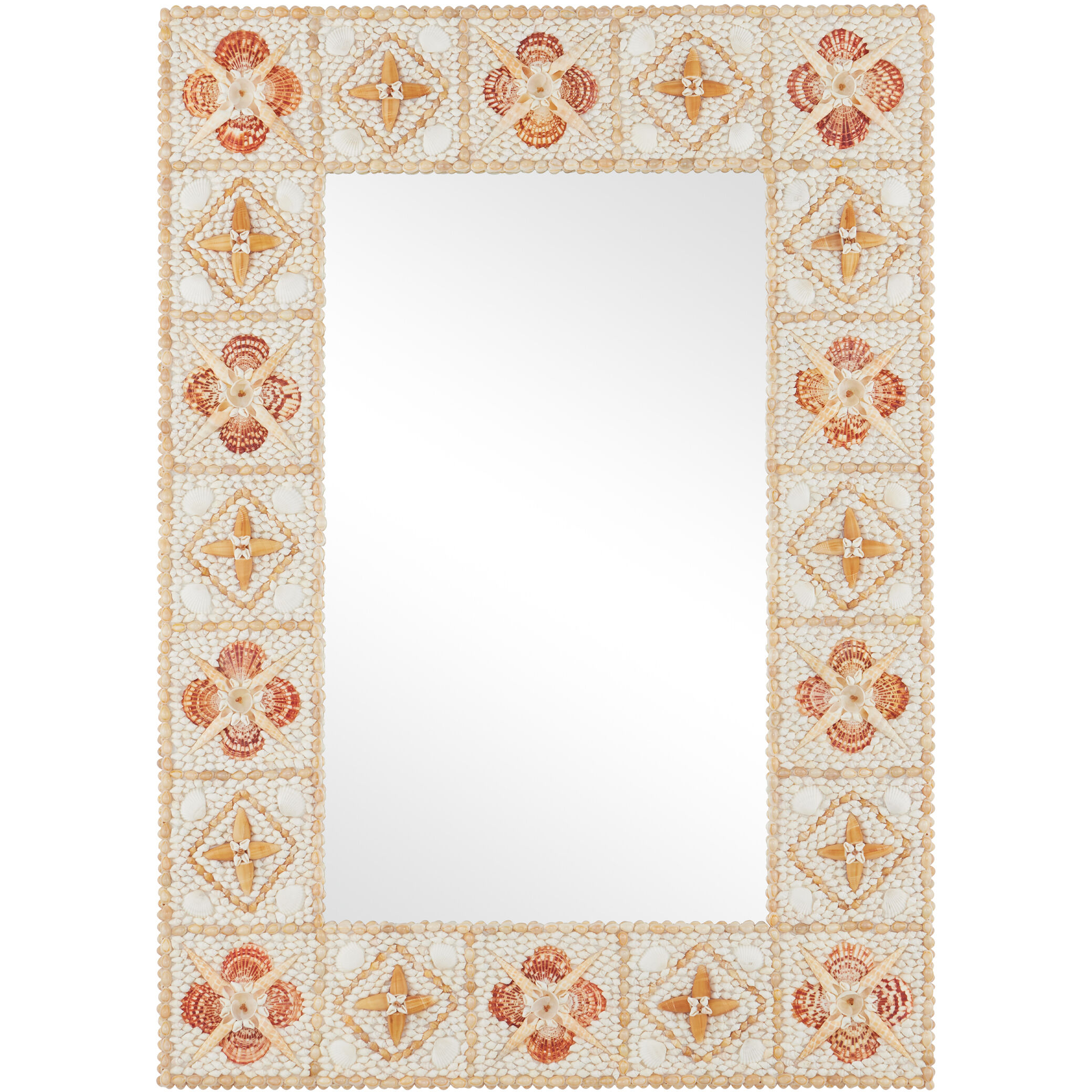 Junonia 42.25 X 30 inch Natural Mirror