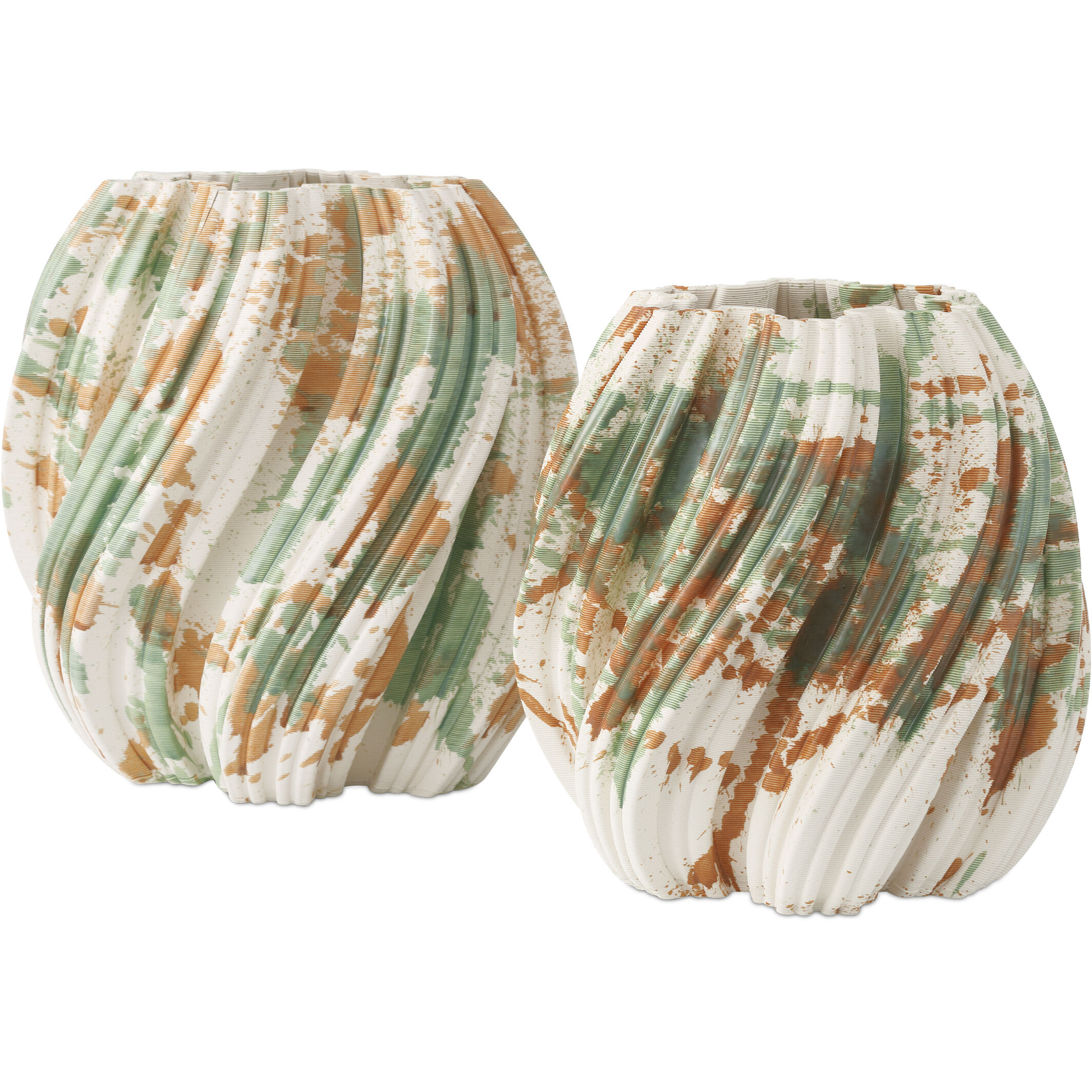 Camouflage 11.5 inch Vase, Medium