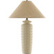 Sonoran 28 inch 150 watt Sand/Brass Table Lamp Portable Light