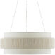 Rousham 6 Light 30 inch Beige/Sugar White Chandelier Ceiling Light