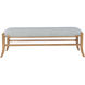 Melanie Blonde Ash Wood Bench