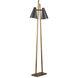 Duet 63.5 inch 9 watt Oil Rubbed Bronze/Antique Brass Floor Lamp Portable Light