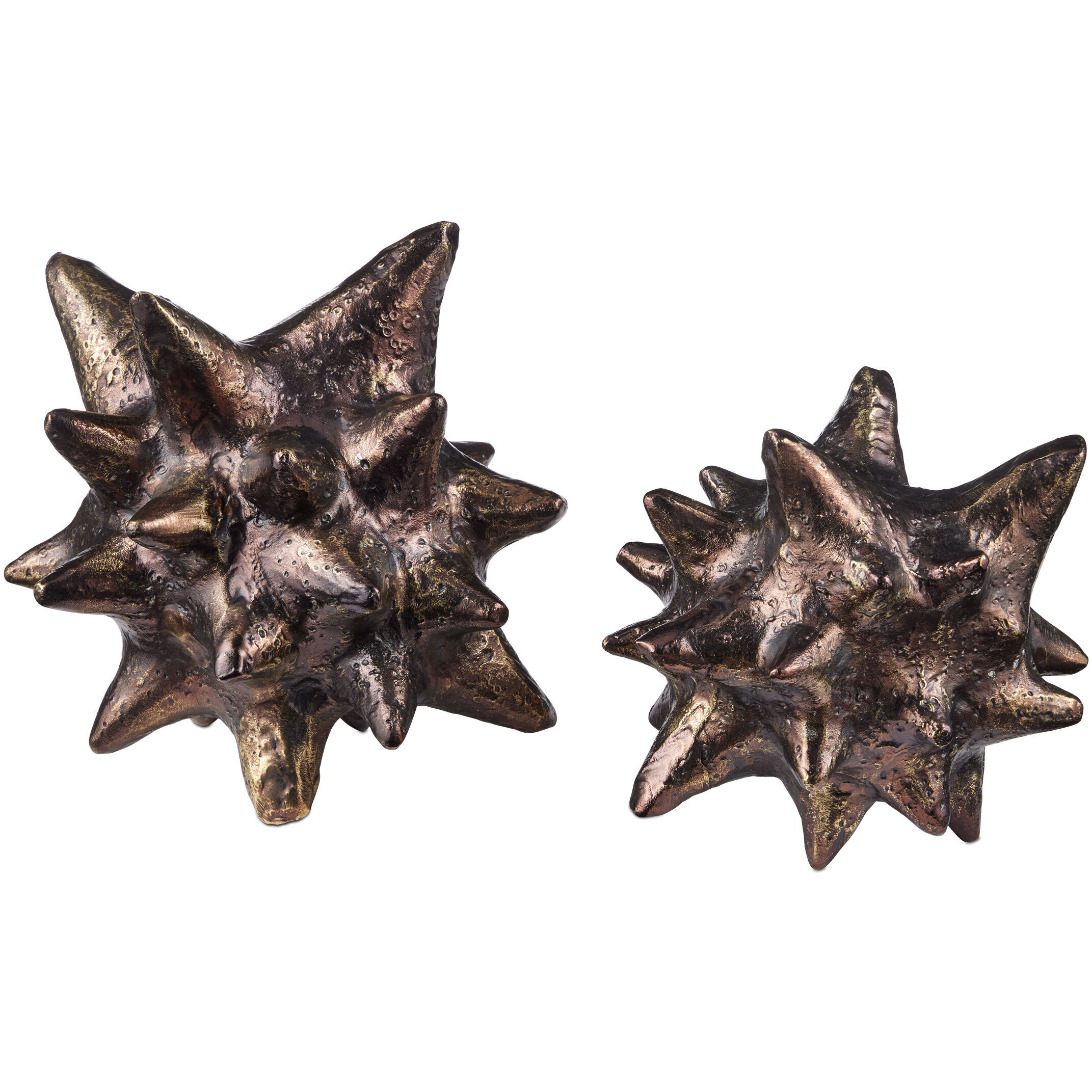 Jacks Antique Brass Decorative Objects, Set of 2