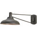 Bookclub 28 inch 60 watt Hiroshi Gray/Silver Leaf Interior Swing Arm Wall Sconce Wall Light