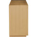 Margot 84 inch Light Oak/Beige Credenza