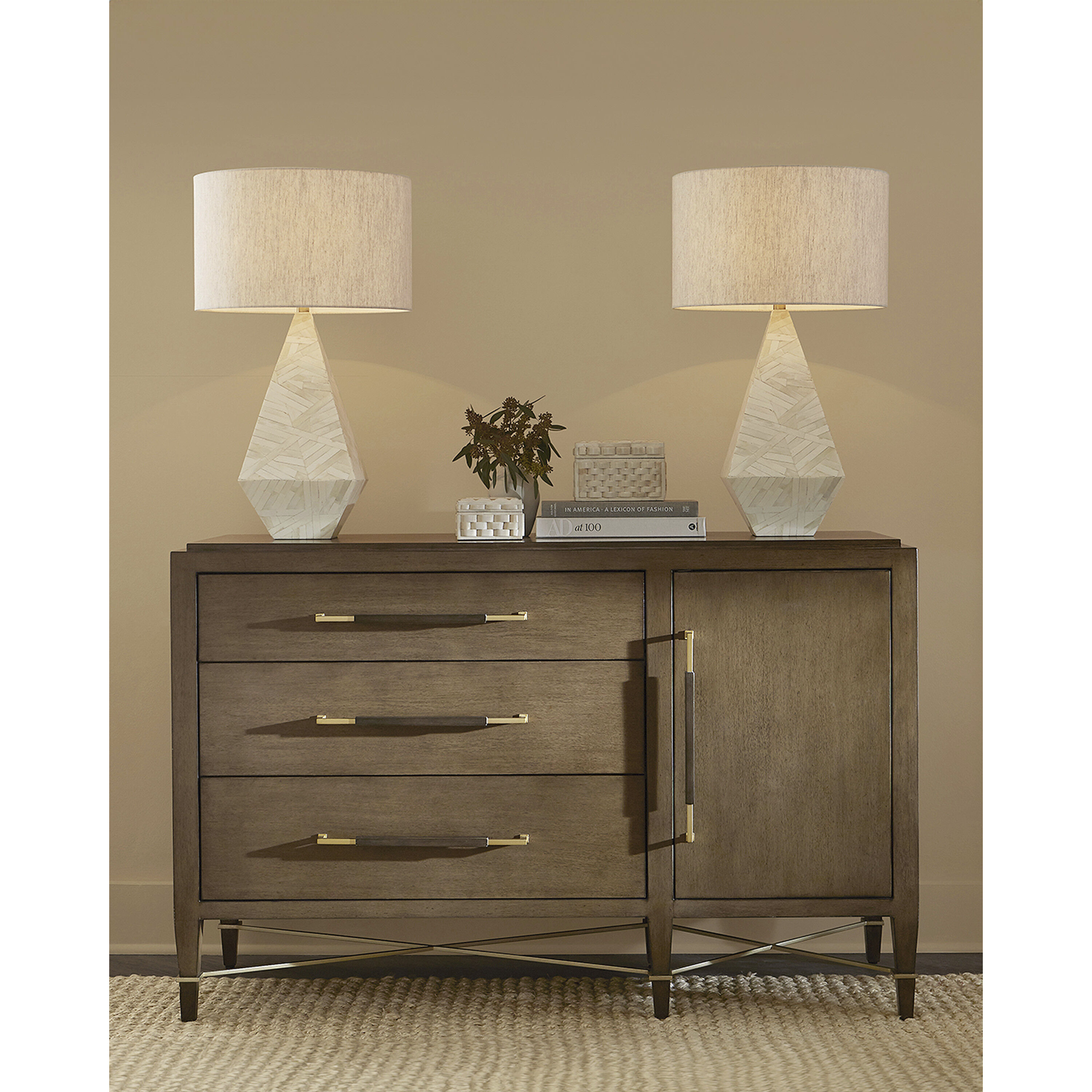 Elysium 29 inch 150 watt Natural Table Lamp Portable Light