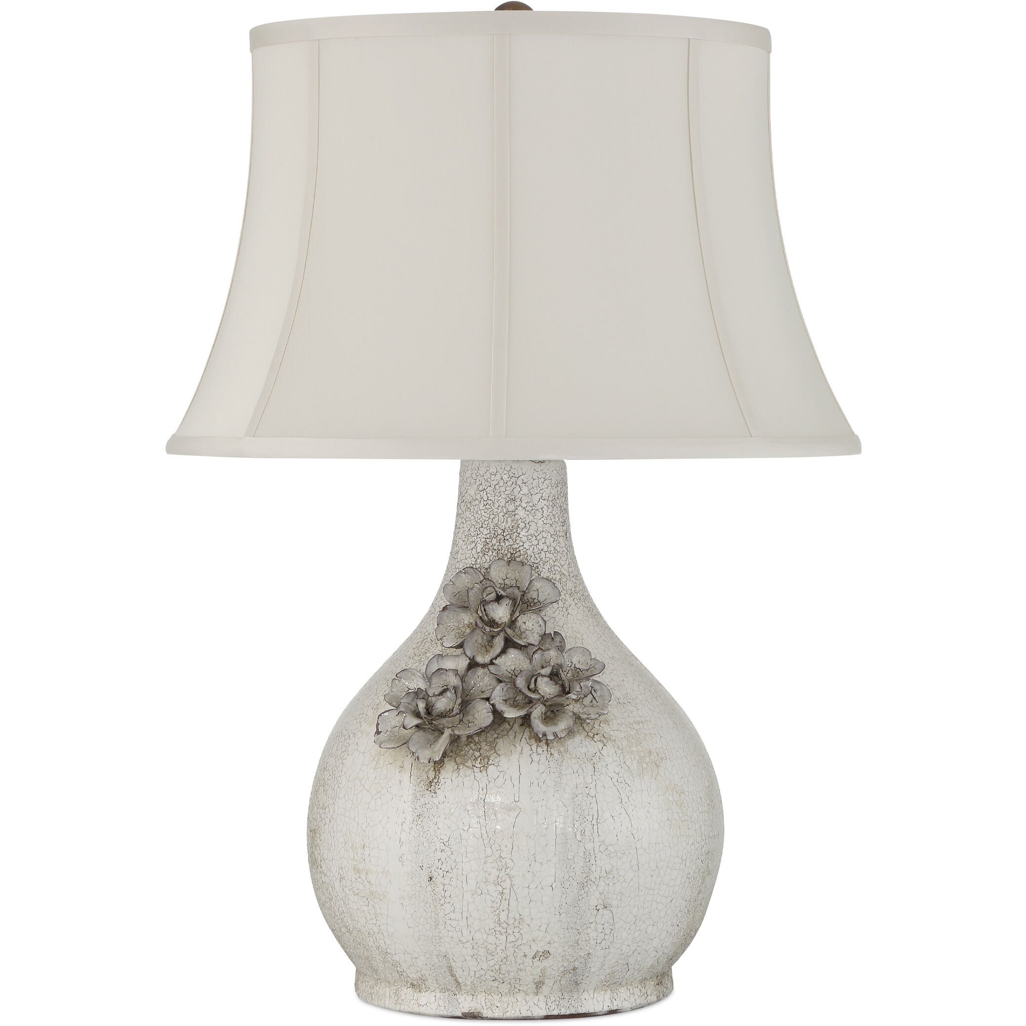 Attar 26 inch 150.00 watt White Table Lamp Portable Light