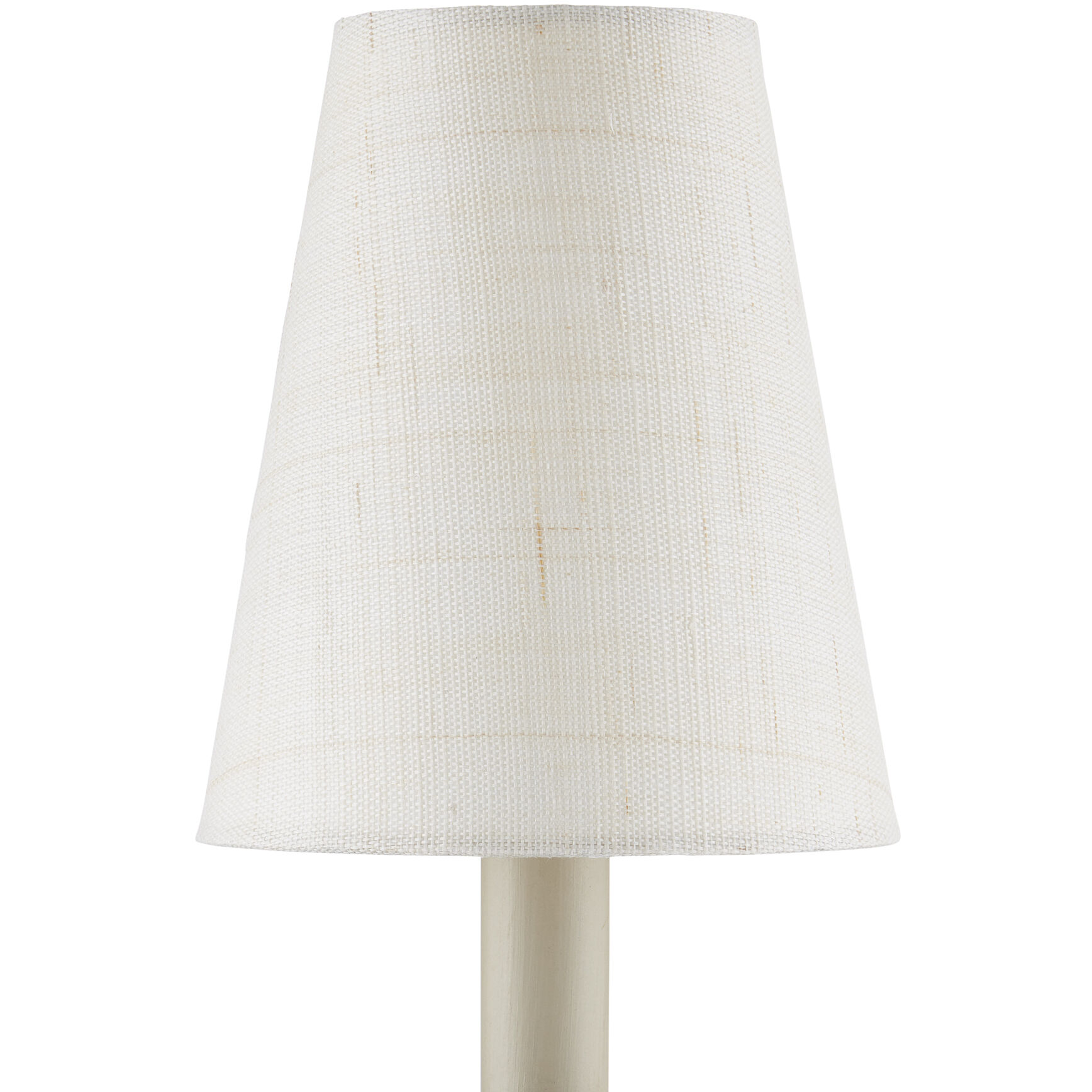 Grasscloth Light Natural Tapered Chandelier Shade