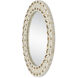 Ellaria 30 inch Natural and Brass and Mirror Mirror