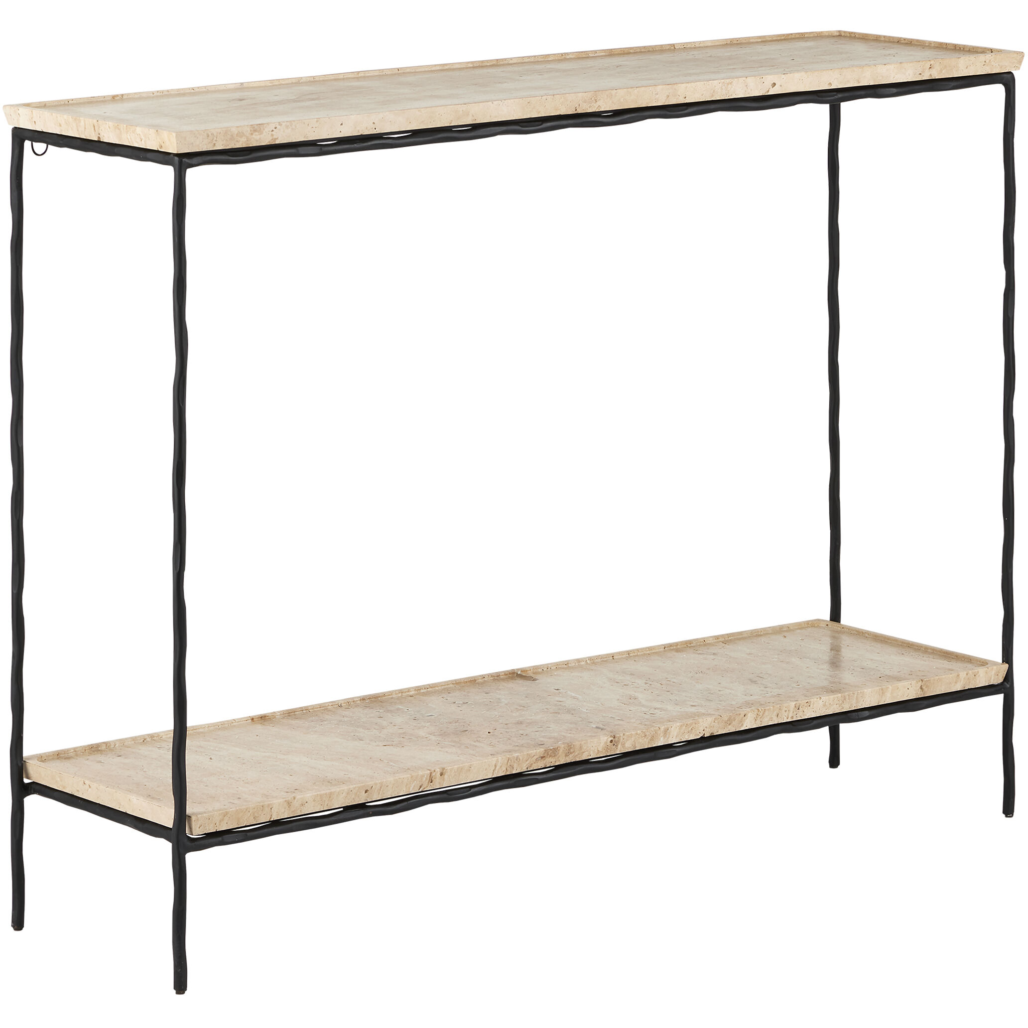 Boyles 42 inch Natural/Black Console Table