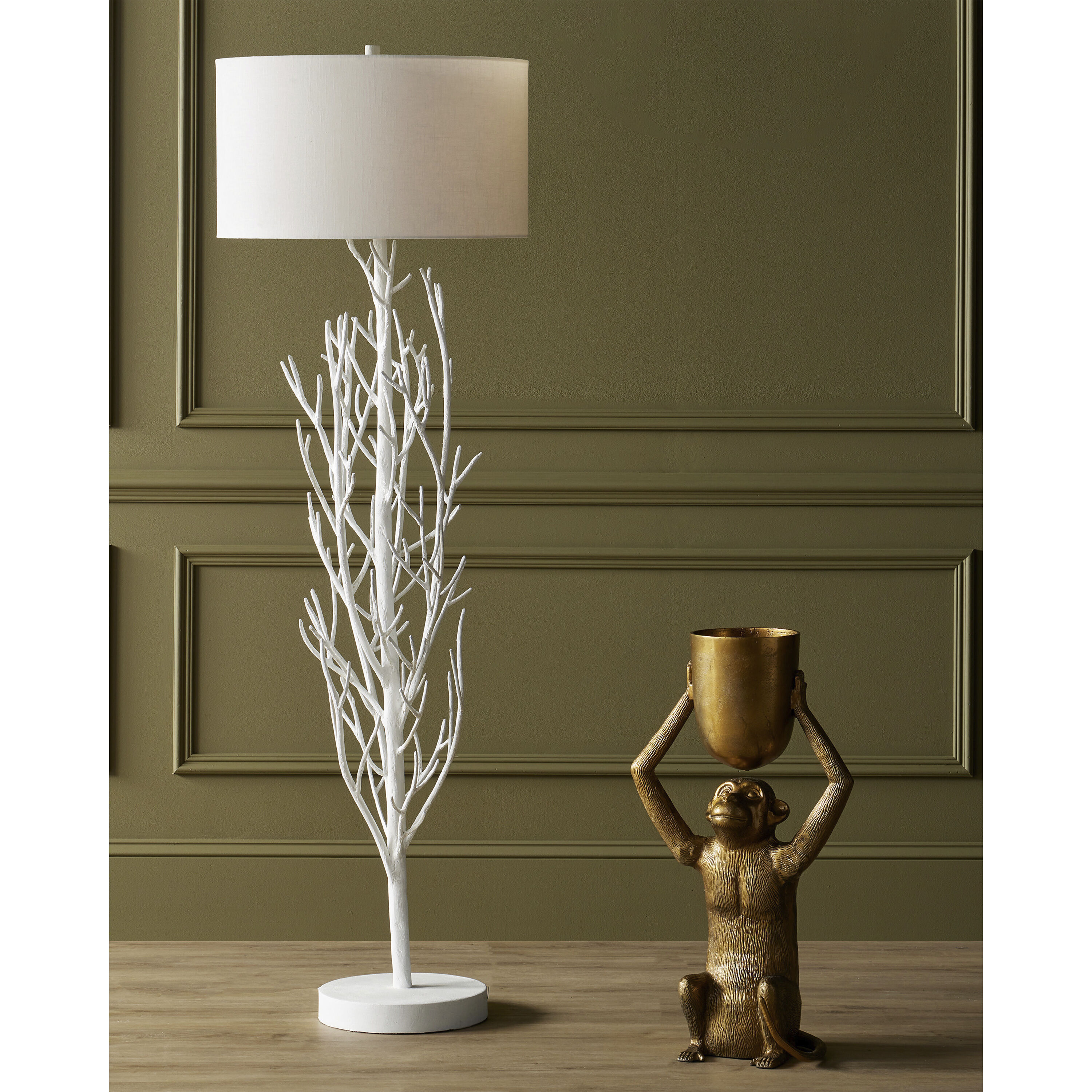 Abu Antique Gold Planter