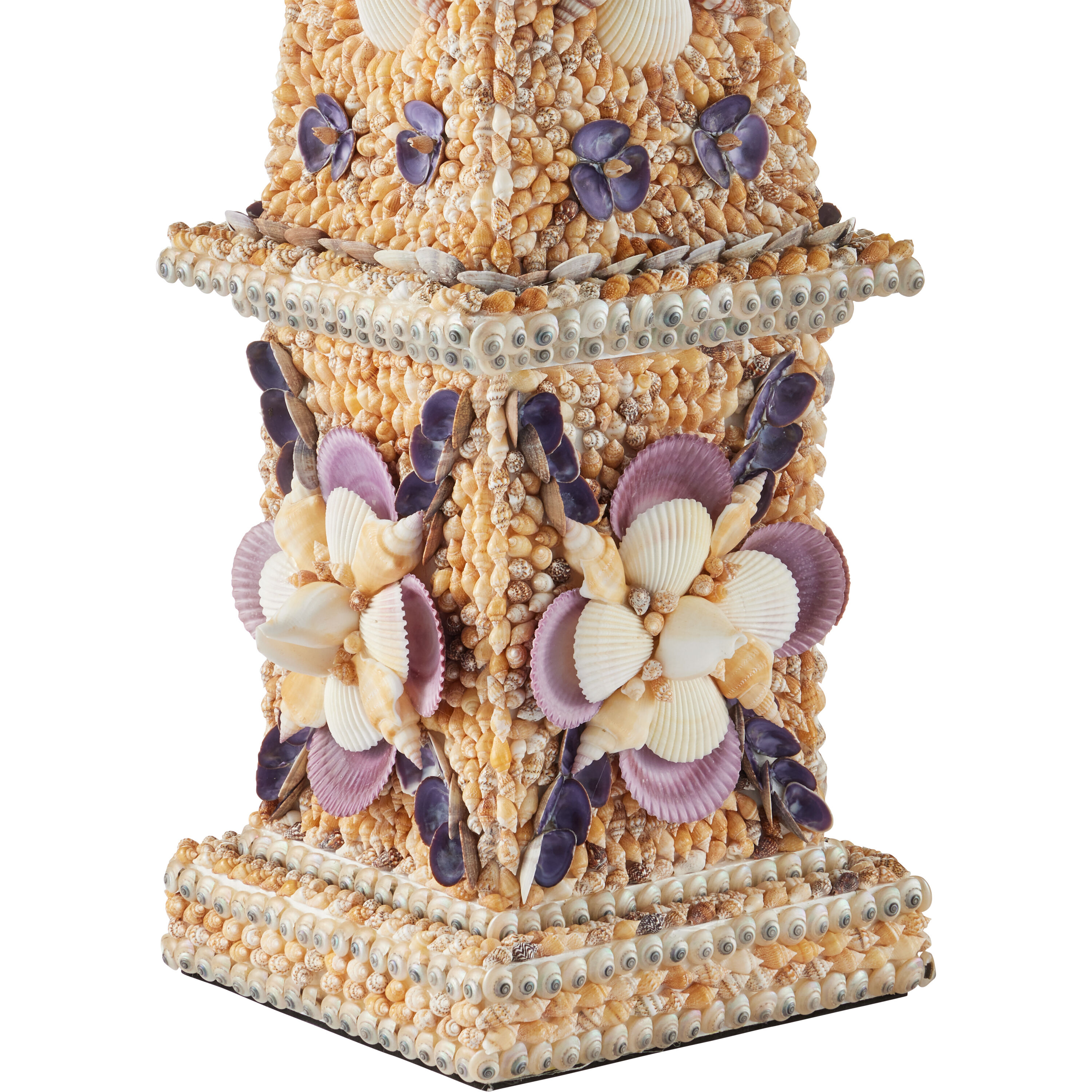 Coquillage Natural Obelisk, Tall