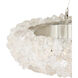 Iconoclast 1 Light 32 inch Contemporary Silver Leaf/Contemporary Silver/Natural Chandelier Ceiling Light