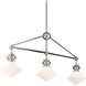 Rycroft Linear Chandelier Ceiling Light, Rectangular
